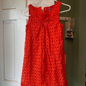 Janie and Jack orange dress